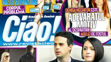A aparut noul numar al revistei CIAO! Vezi ce spune Amalia Nastase despre noul sau iubit!