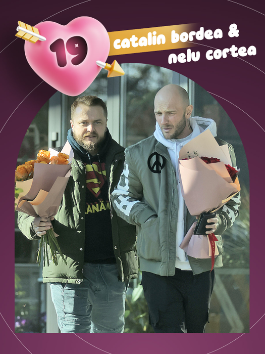 Bianca Drăgușanu, Cristina Pucean și Ramona Olaru, răsfățate peste măsură! Top 40 iubăreți cu brațele pline de flori, de Valentine’s Day