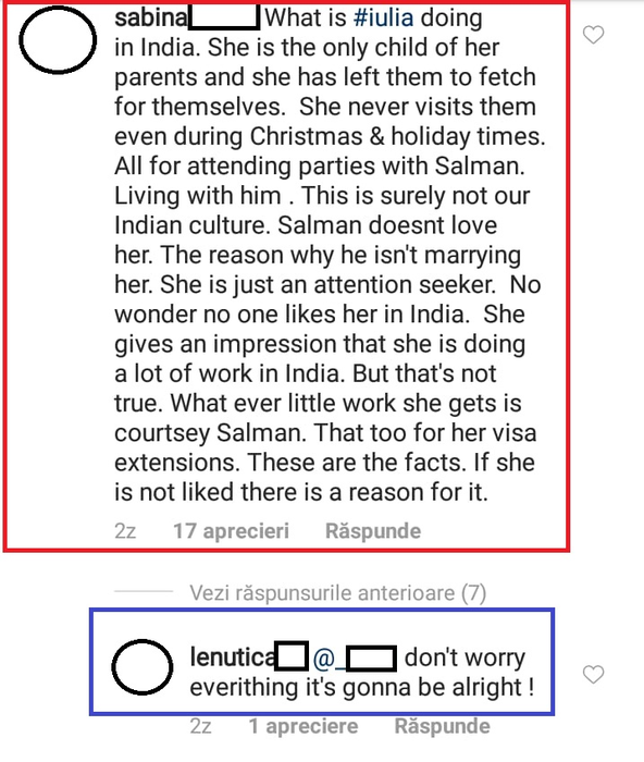 Informații-bombă despre relația dintre Iulia Vântur și Salman Khan! “Acesta e motivul pentru care nu s-a căsătorit cu ea”