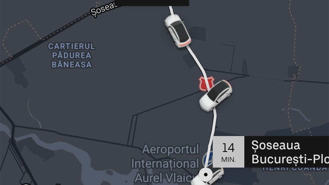 Rămas pieton 2 luni, un fost șofer Bolt a comandat un Uber până la Aeroportul Otopeni. Câți bani a plătit: "Cât am făcut ride-sharing, nu dădea tarife din astea"