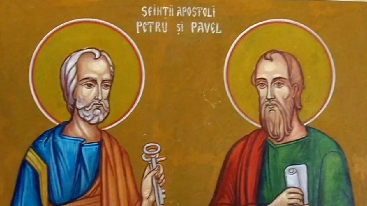 Calendar ortodox 29 iunie 2024, Sfinții Petru și Pavel. Peste 500.000 de români își sărbătoresc onomastica. Ce îți este interzis să faci