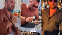 Nu e o glumă! Câți euro a plătit Pescobar pentru un mic dejun la restaurantul milionarilor din Mykonos