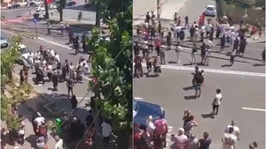 Scene șocante la o înmormântare din Târgoviște! Cinci polițiști au fost bătuți de rudele îndoliate. Ce s-a întâmplat la scurt timp