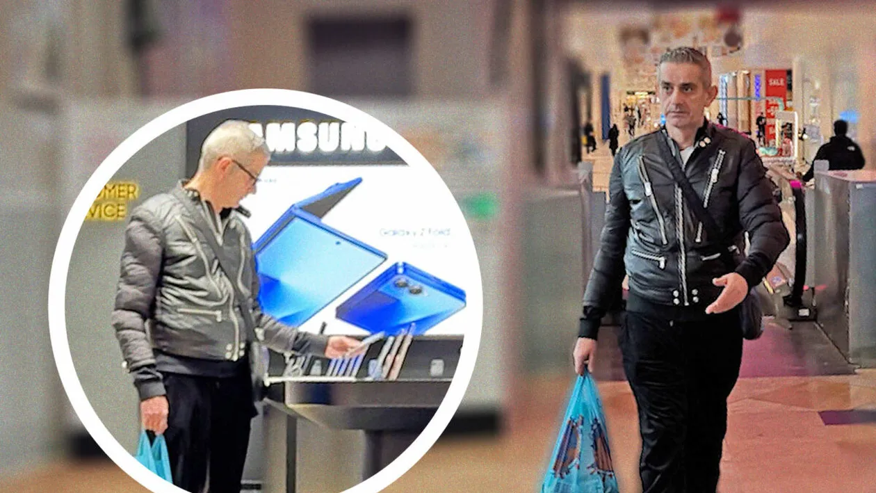 Daniel Onoriu a ieșit la vânătoare de gadget-uri. După ce a fost eliberat condiționat, a dat iama în magazine