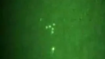 OZN filmat deasupra unui rau din Dublin