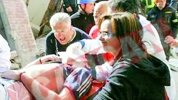 Un medic si-a salvat fiul de sub ruine