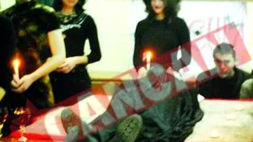 Povestea inmormantarii de pe catedra