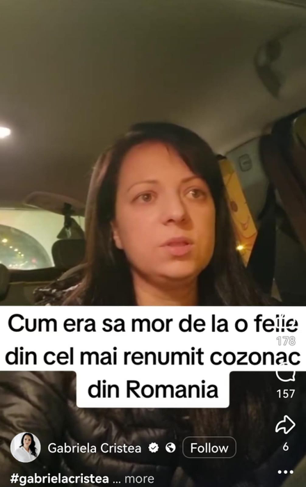 „Cum era să mor de la o felie din cel mai renumit cozonac din România”. Acuzații grave pentru cofetăria unei celebre prezentatoare TV