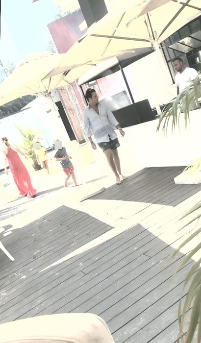 Bogdan Ionescu, zis Syda, a petrecut câteva zile la mare, alături de cei doi copii pe care-i are cu Elena Băsescu, Sofia Anais și Traian