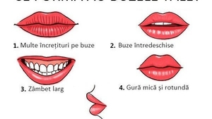 Uită-te la forma buzelor şi află cum este în pat! 