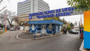 Incendiu la Unitatea de Primiri Urgențe (UPU ) a Spitalului Clinic de Urgență “Bagdasar-Arseni” | GALERIE FOTO