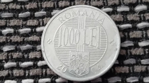 Mai ai așa ceva acasă? Prețul ireal la care se vinde o monedă de 1.000 de lei din anul 2004, acum, la două decenii distanță