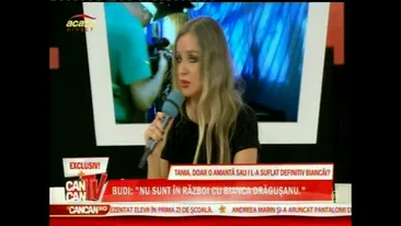 Tania Budi vorbeste despre relatia cu Adrian Cristea