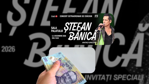 Cât costă un bilet la concertul de Crăciun al lui Ștefan Bănică Jr., de la Sala Palatului: ”Deși s-au scumpit, lumea continuă să vină”
