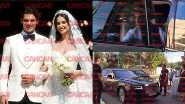 Ianis Hagi și Elena Tănase au ajuns la Palatul Știrbey Vodă! Invitații și-au făcut apariția rând pe rând