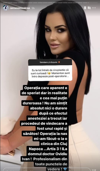 Carmen de la Sălciua s-a despărțit de bărbatul misterios: “Omul de lângă mine va fi special”