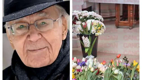 UPDATE: Scene ireale la înmormântarea lui Mihai Șora! Apariția și cuvintele bărbatului misterios i-au năucit pe toți FOTO EXCLUSIV