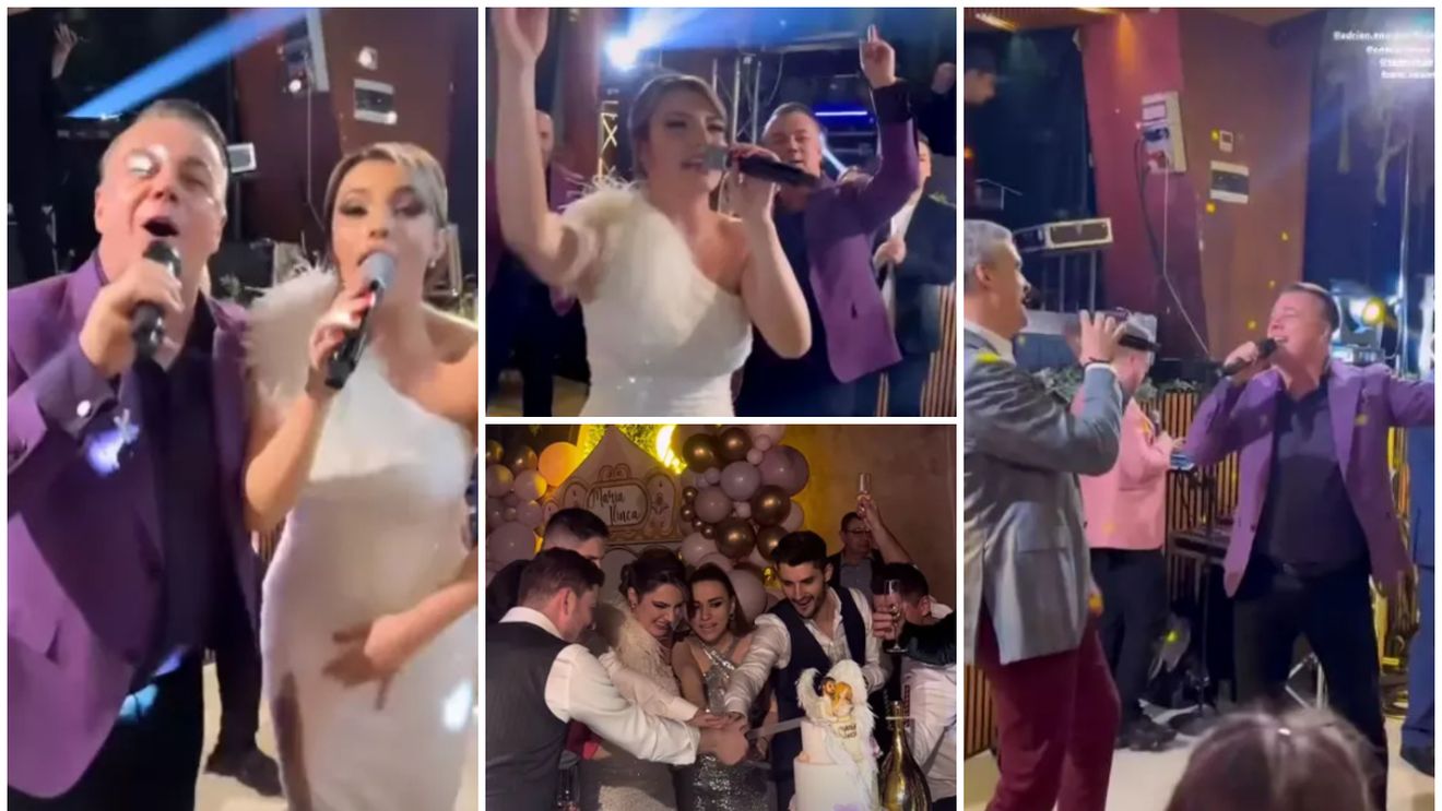 Adrian Enache, show de zile mari la botezul nepoatei! Diana Enache și-a dat frâu liber talentului artistic