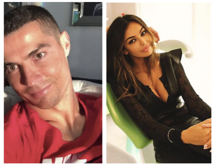 Mădălina Ghenea și Cristiano Ronaldo