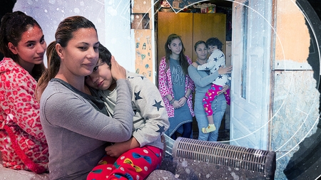 Povestea familiei care așteaptă… o sobă de la ”Moș Crăciun”