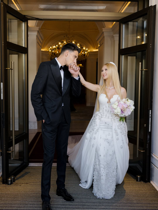 Primele imagini cu Andreea Bălan în rochie de mireasă. Victor Cornea, emoționat în ziua nunții: ”Este cea mai frumoasă zi!” Foto: Grabazei Photography