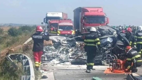 BREAKING | Consulul Ungariei la București a murit într-un accident rutier cumplit pe A1