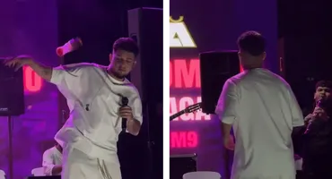 Babasha, incident neplăcut în timpul unui concert. Un spectator a aruncat o sticlă pe scenă: ”Nu e frumos din partea voastră!”