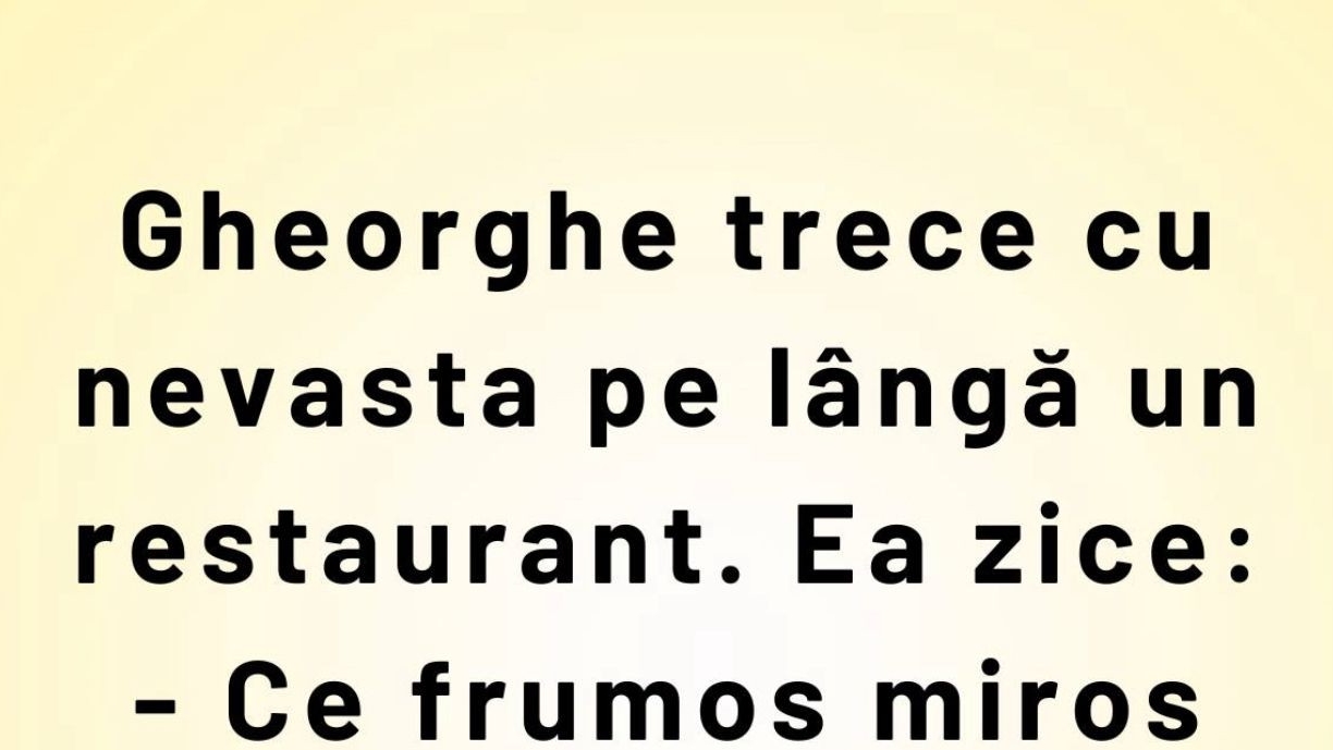 BANCUL DE SÂMBĂTĂ | ”Ce frumos miros mititeii!”