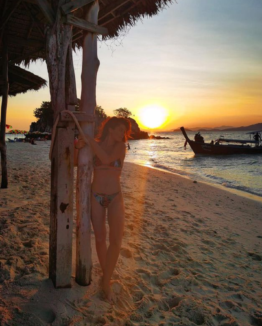 Doina Teodoru în Thailanda cu Chef Scărlătescu. Sursă foto: Instagram