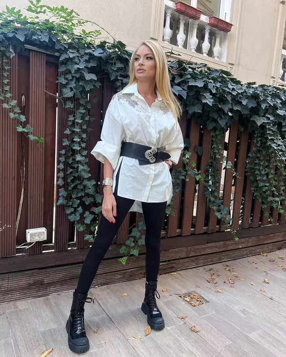 Cum arată locuința Valentinei Pelinel și a lui Cristi Borcea. Imagini cu bradul din living
