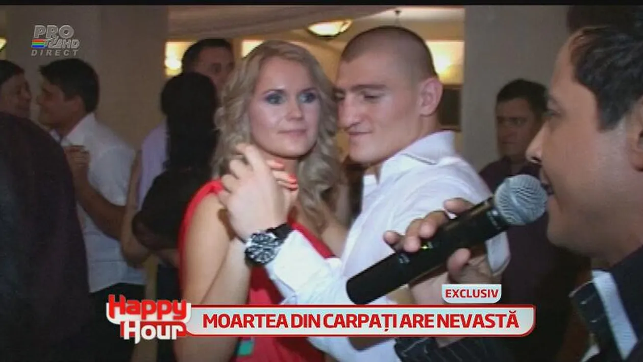 Primele imagini de la botezul fiicei lui Moroşanu! Vezi ce fel de tată plănuieşte să fie!
