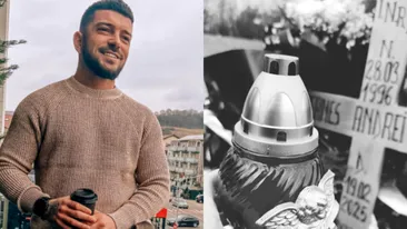 Cum arată acum mormântul lui Andrei Perneș. Gestul impresionant făcut de familia fostului concurent de la Mireasa