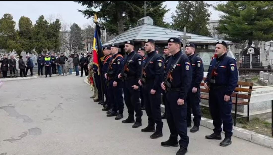 Alexandru Rățoi a fost înmormântat. SURSA: Captură video