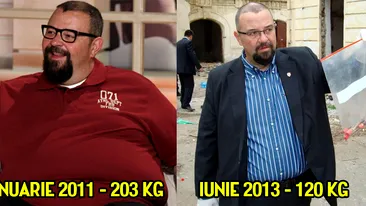 Piedone a slabit 83 de kilograme in doi ani! Vezi aici cine l-a obligat sa slabeasca si la ce solutii extreme a recurs primarul!