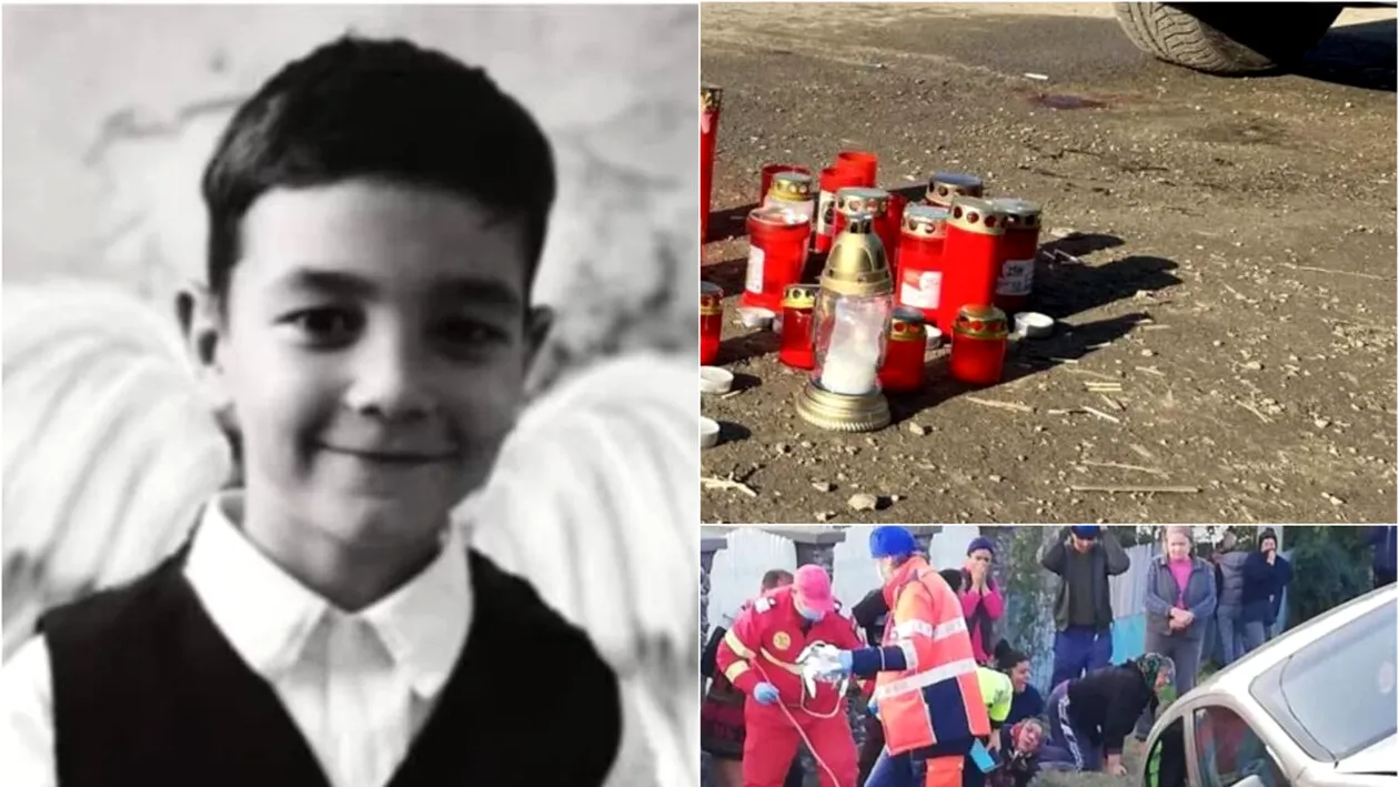BREAKING | David, un băiețel de doar 8 ani, a murit după ce a fost lovit în plin de o mașină