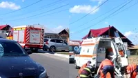 Tragedie în a doua zi de Paște! O femeie de 23 de ani a murit într-un accident rutier, iar fetița ei de 4 ani a ajuns la spital