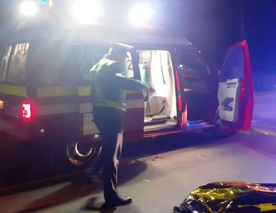Accident violent în Călăraşi. Medicii s-au chinuit în zadar să salveze viaţa victimei