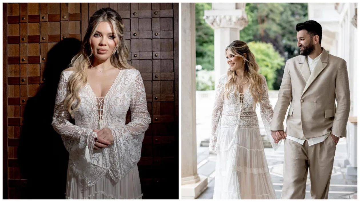 Adevărul despre rochia și bijuteriile purtate de Gina Pistol la nunta cu Smiley. A mărturisit abia acum, la o lună de la eveniment