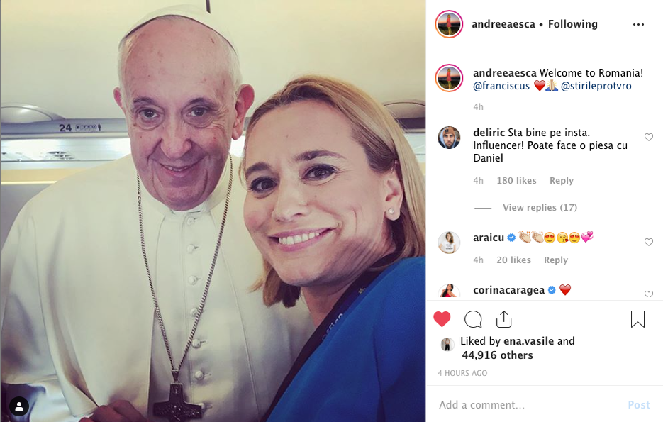 O româncă este cea mai tânără jurnalistă acreditată la Vatican. Ce a rugat-o Papa să facă după ce a văzut-o