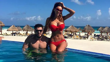 VICTOR SLAV, alături de o roşcată sexy! Pe cine îmbrăţişează iubitul BIANCĂI DRĂGUŞANU