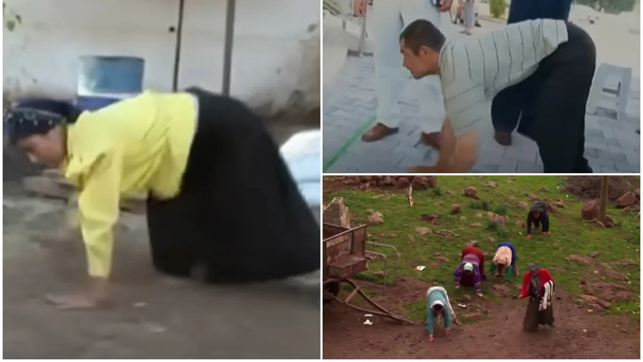 O familie din Turcia merge în patru labe, iar oamenii de știință sunt stupefiați. „Veriga lipsă dintre om și maimuță”