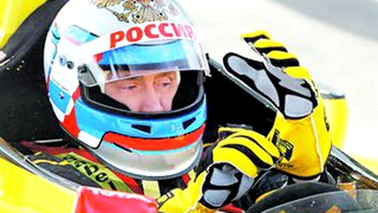 Putin a testat un bolid de Formula1
