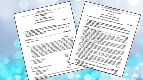 Bacalaureat 2018, sesiunea de toamnă. Subiecte si barem la limba materna