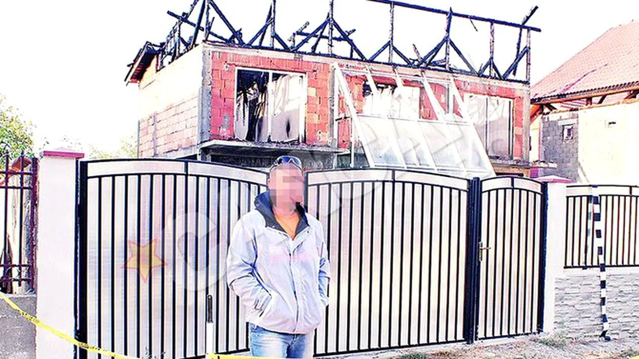 La patru luni dupa ce i-a ars masina, casa de politist, incendiata din razbunare