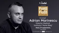 ‘’Față în față cu Ion Cristoiu’’ începe marți, 27 septembrie, de la ora 21.00