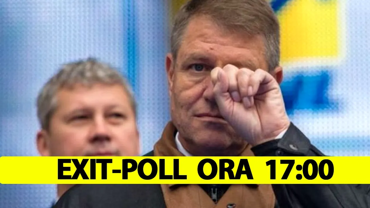 Avem exit poll-ul de 17:00! Surpriză uriașă la alegerile prezidențiale. Ce lovitură pentru Klaus Iohannis