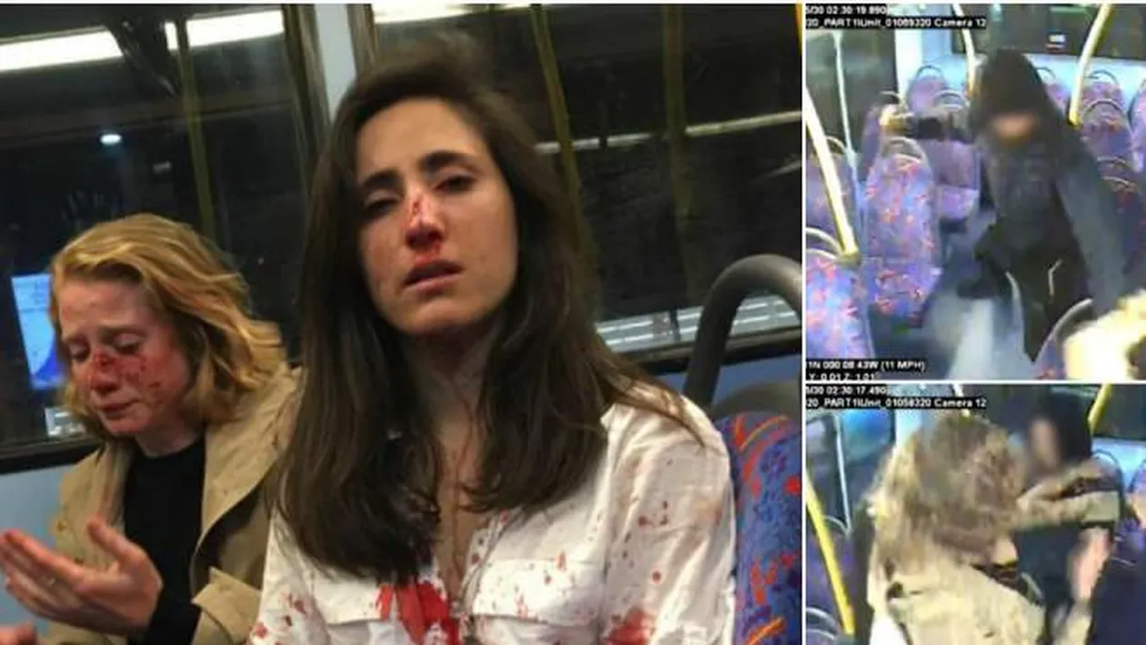 Două tinere au fost desfigurate în bătaie pentru că nu au vrut să facă amor în autobuz: ”Sub mine, pe podea, începuse să se formeze o baltă de sânge”