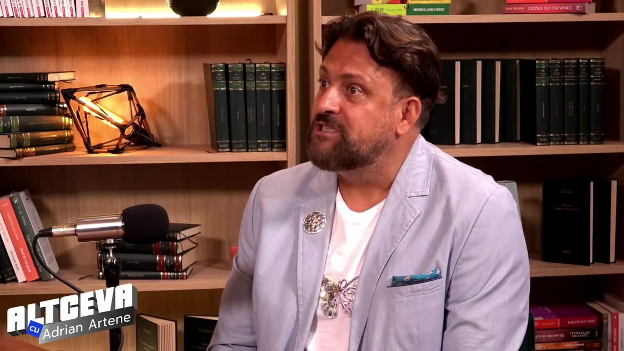Podcastul poate fi urmărit integral pe canalul de YouTube ”ALTCEVA cu Adrian Artene” / (Sursa: Captură video)