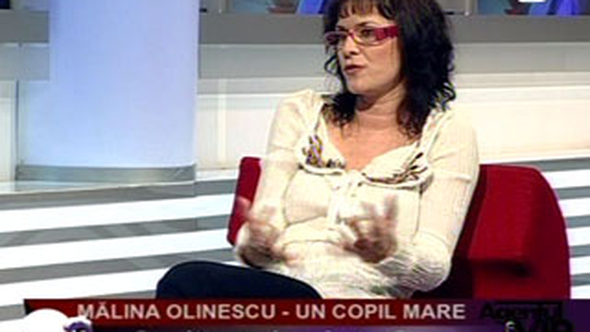 VIDEO Ce spunea Malina Olinescu despre ea: "La cat de fraiera si sensibila sunt, nu stiu daca o sa apuc vreodata sa manipulez pe cineva!"