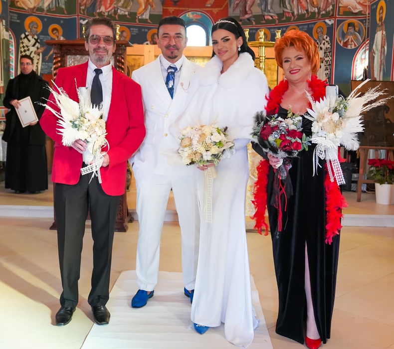 Lavinia Tîrzianu s-a cununat religios / Sursa foto: Facebook